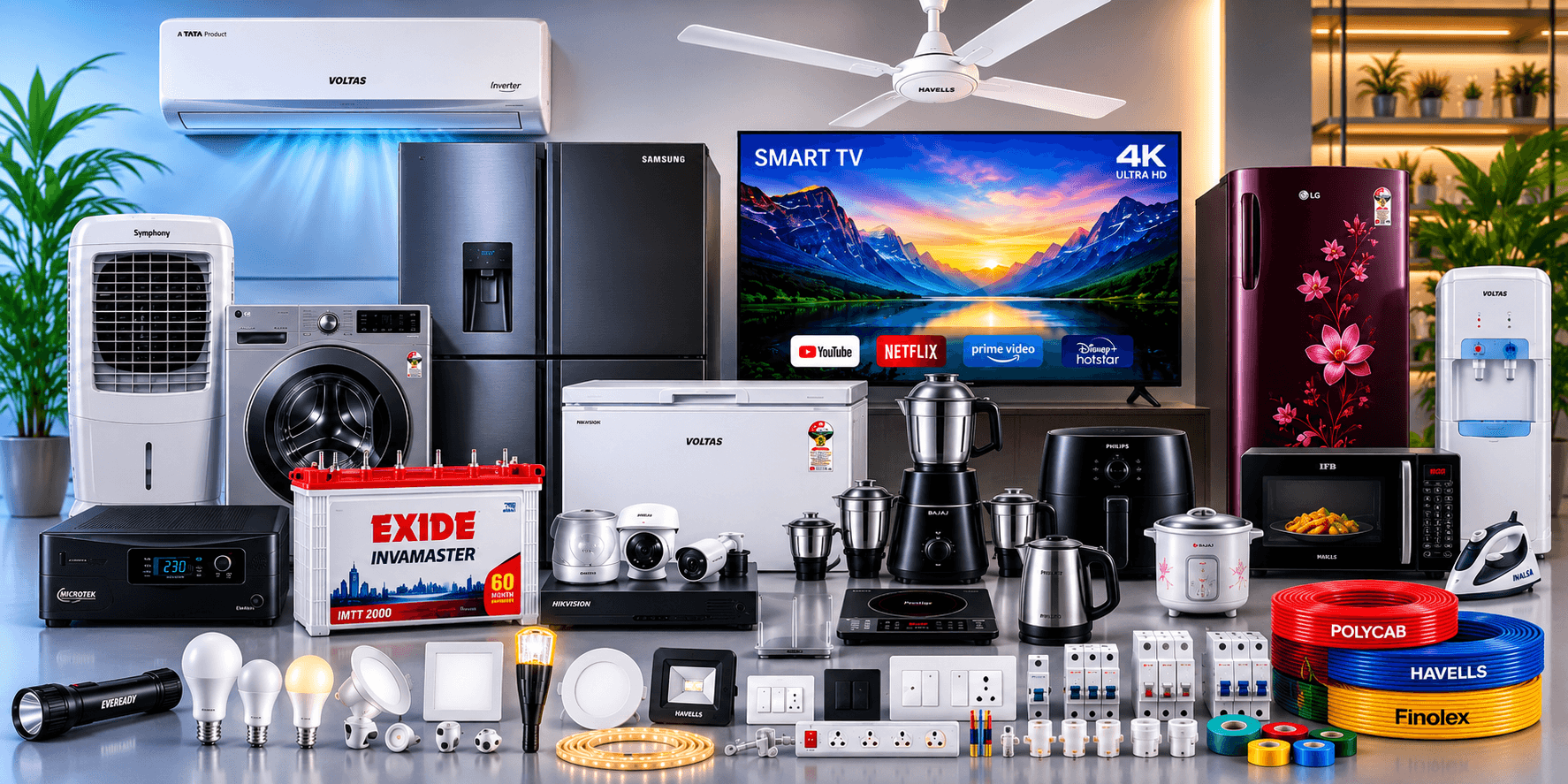 Your Trusted Destination for Electricals & Electronics.