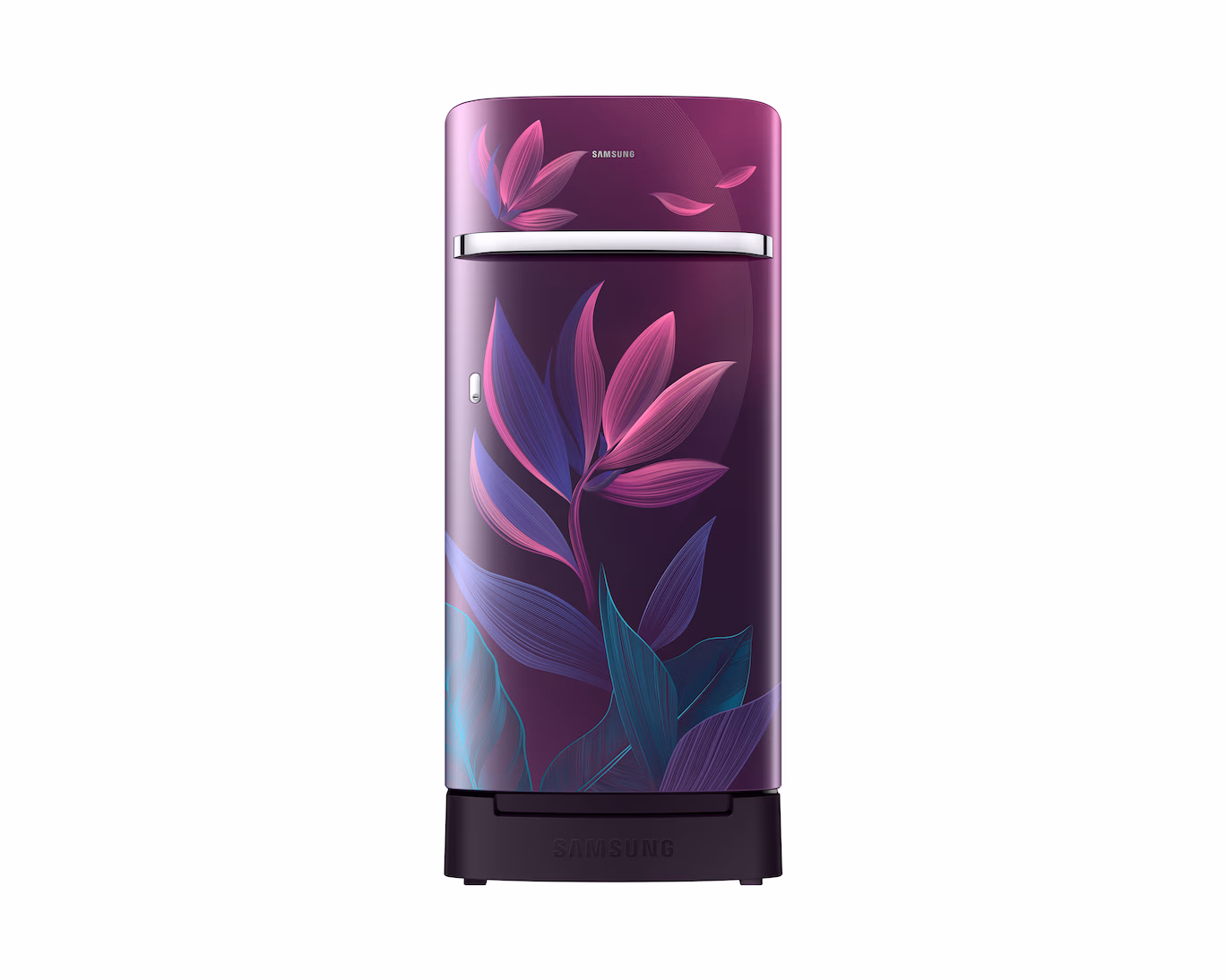 5 STAR SAMSUNG REFRIGERATOR 189L PARADISE BLOOM PURPLE - RR21H2H259R/HL